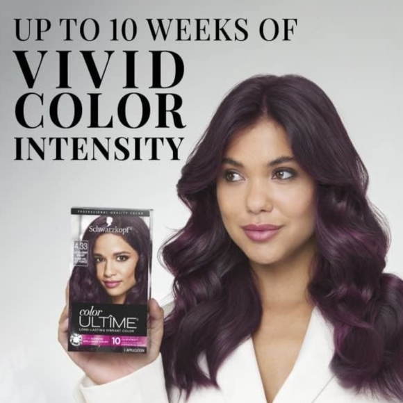 NIB Schwarzkopf Color Ultime Hair Color,4.33 Ultra Deep Violet, 1 Application - Picture 6 of 14